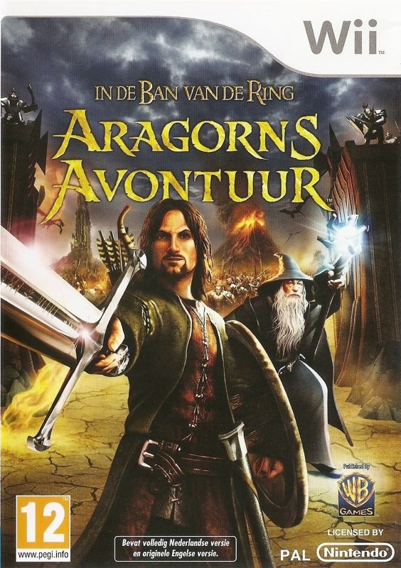 Lord of the Rings: Aragorn's Quest box art for Wii